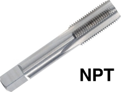 Метчики дюймовые конические NPT с углом профиля 60 градусов