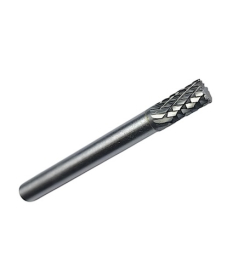 Борфрезы цилиндрические (тип В) с торцевым зубом