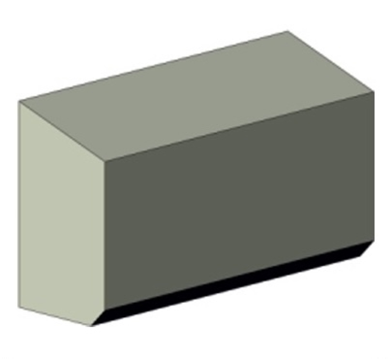 Пластина твердосплавная напайная 02252 Т15К6