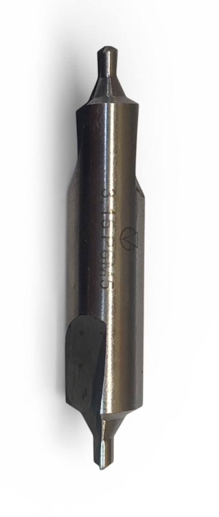 Сверло центровочное ф 2.0 мм с предохранительным конусом (тип B)