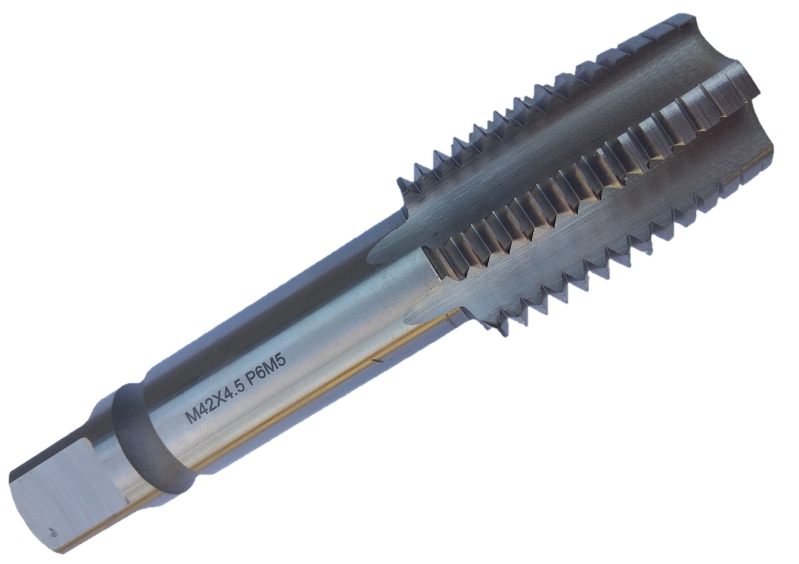 Метчик машинно-ручной М42х4.5 Р6М5 шлифованный для глухих отверстий OTTIMO