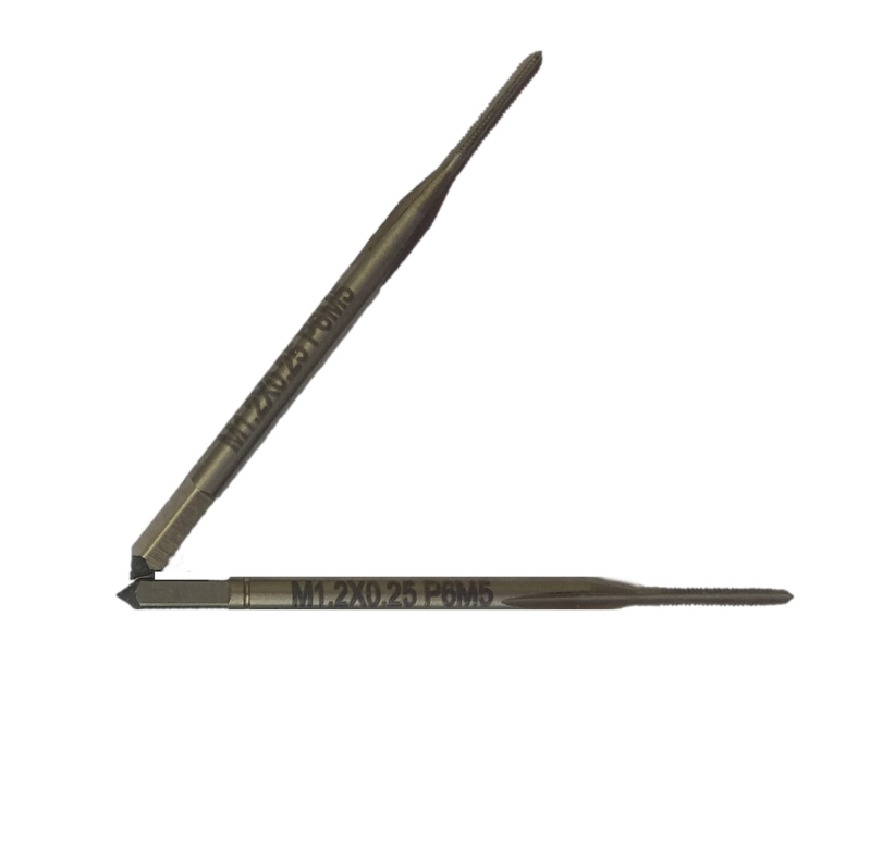 Мітчик машинно-ручний М 1.2х0.25 комплект з 2-х штук Р6М5 шліфований OTTIMO