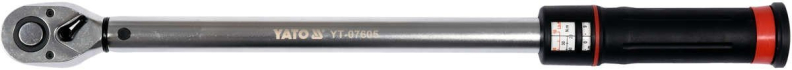 Ключ динамометричний YATO : квадрат 1/2", F= 20- 220 Нм, L= 495 мм