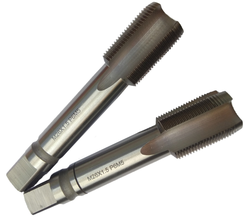 Мітчик машинно-ручний М26х1.5 комплект з 2-х штук Р6М5 шліфований OTTIMO