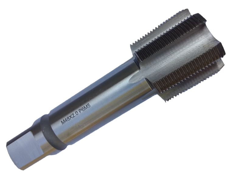Мітчик машинно-ручний М48х2.0 Р6М5 шліфований для глухих отворів TORNERI