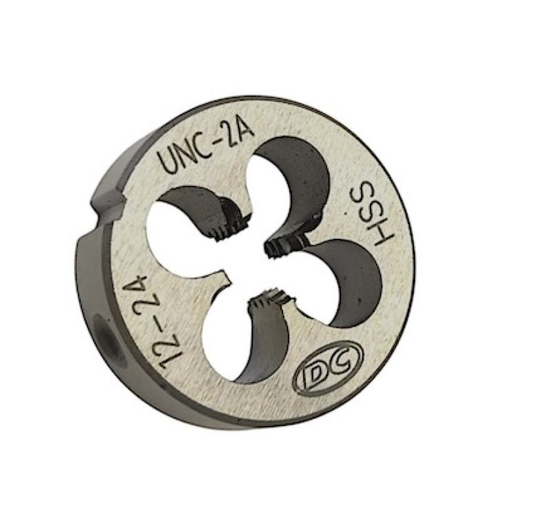 Плашка UNC №12 24 ниток Р6М5 (HSS) N5120 104259 DC Swiss