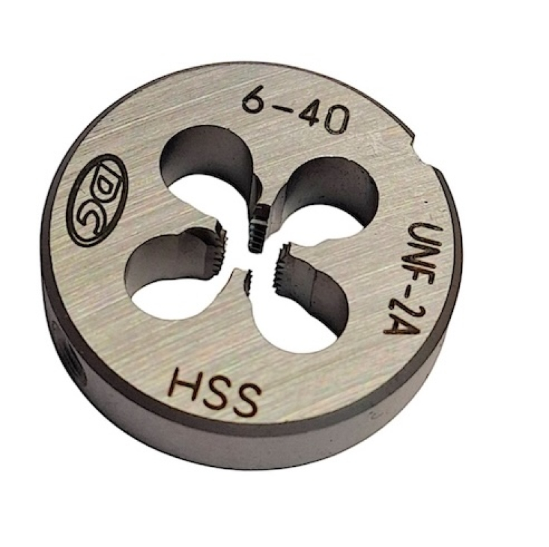 Плашка UNF № 6 40 нитей Р6М5 (HSS) N5120 104302 DC Swiss
