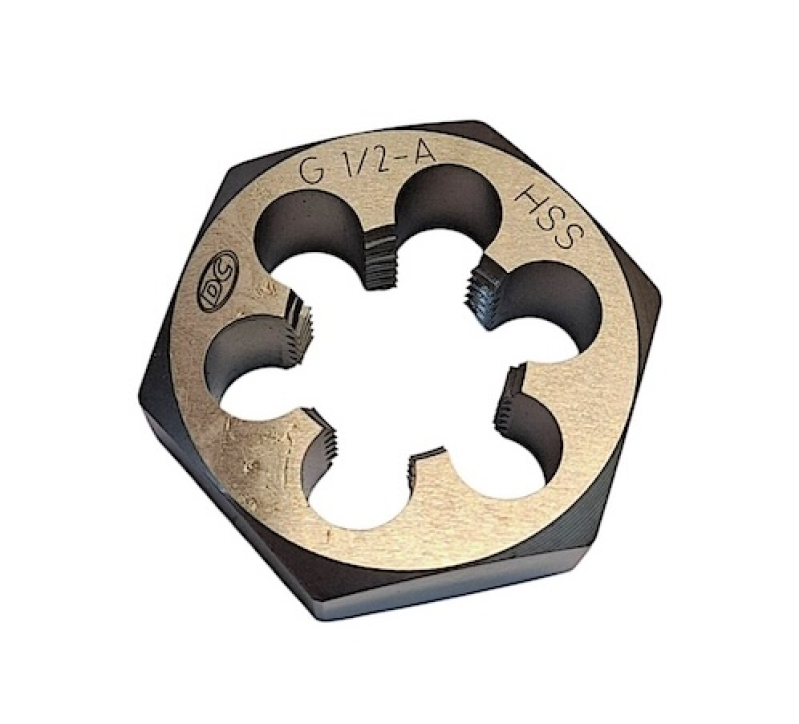 Плашка шестигранна G 1/2" Р6М5 (HSS) N5310 104427 DC Swiss