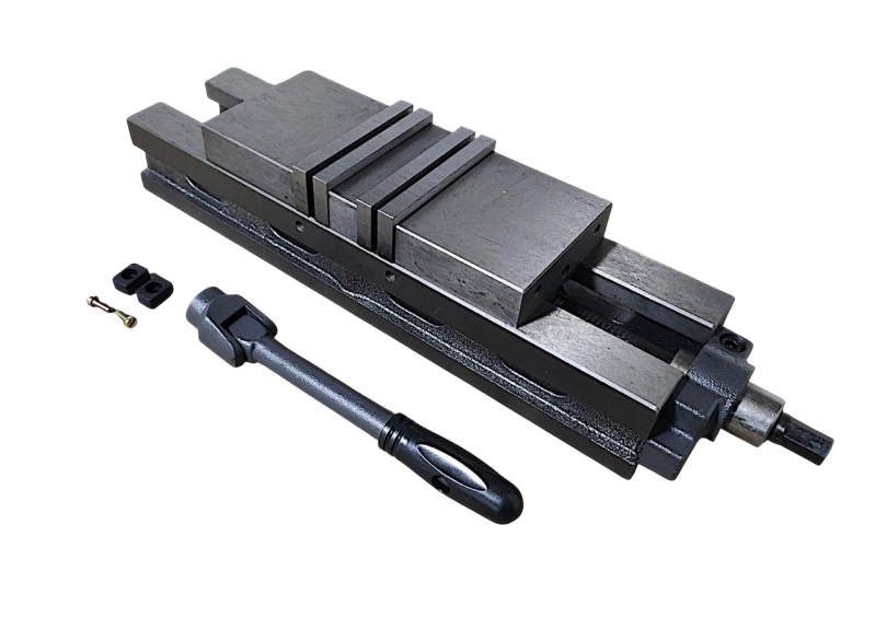 Лещата верстатні двозатискні з кутовим блокуванням L губок 160 мм, серія Q93 OTTIMO