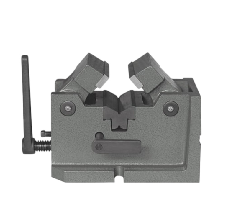 Тиски станочные для зажима цилиндр. деталей L губок 100 мм Q62V OTTIMO