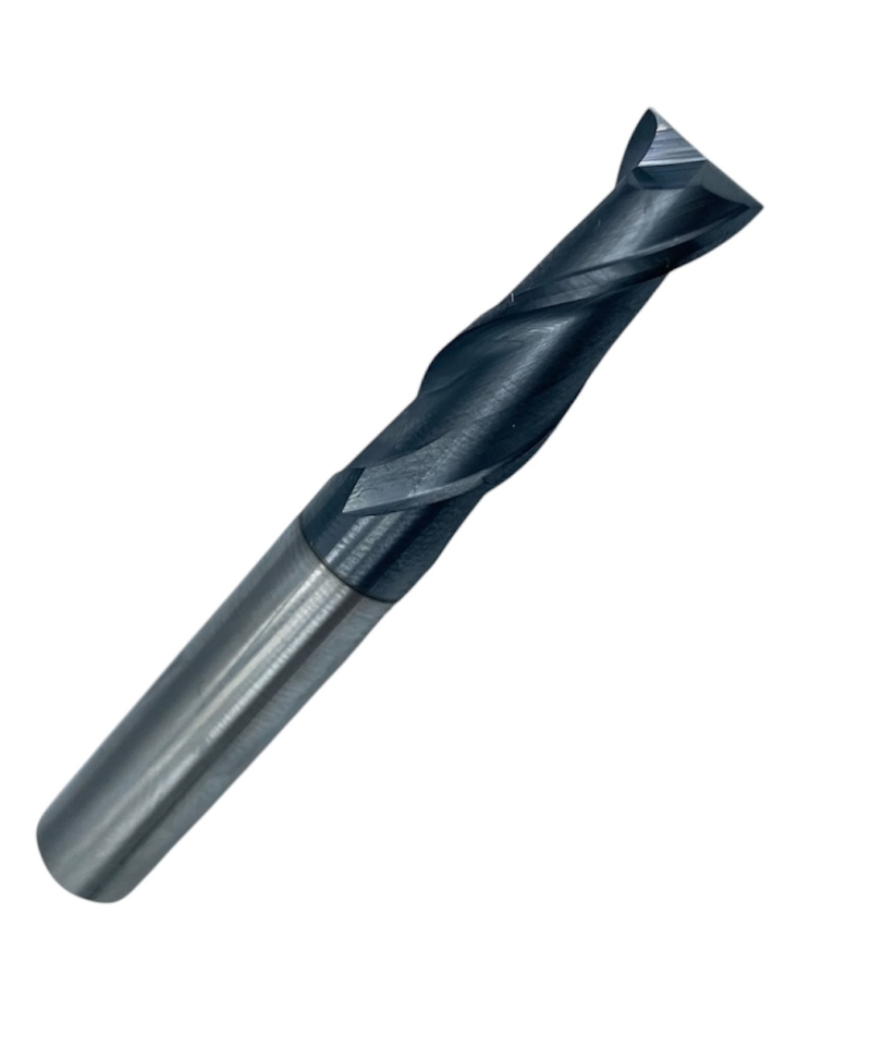 Фреза концевая ц/х монолитная т/с ф20 мм z=2 100/45 с покрытием AlTiN OTTIMO