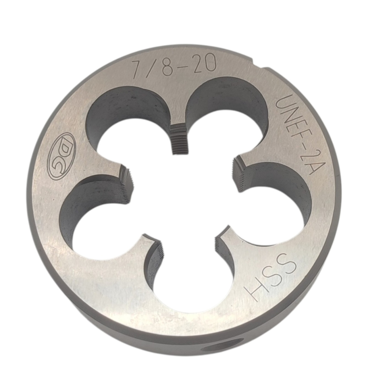 Плашка UNEF 7/8" 20 нитей Р6М5 (HSS) N5120 104286 DC Swiss