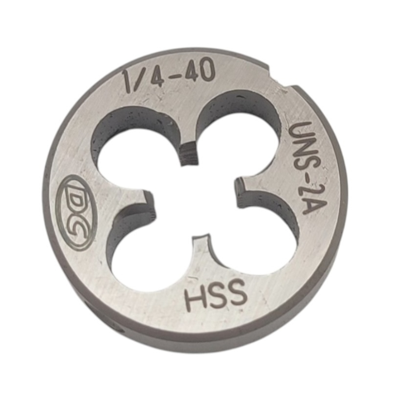 Плашка UNS 1/4" 40 ниток Р6М5 (HSS) N5120 104309 DC Swiss