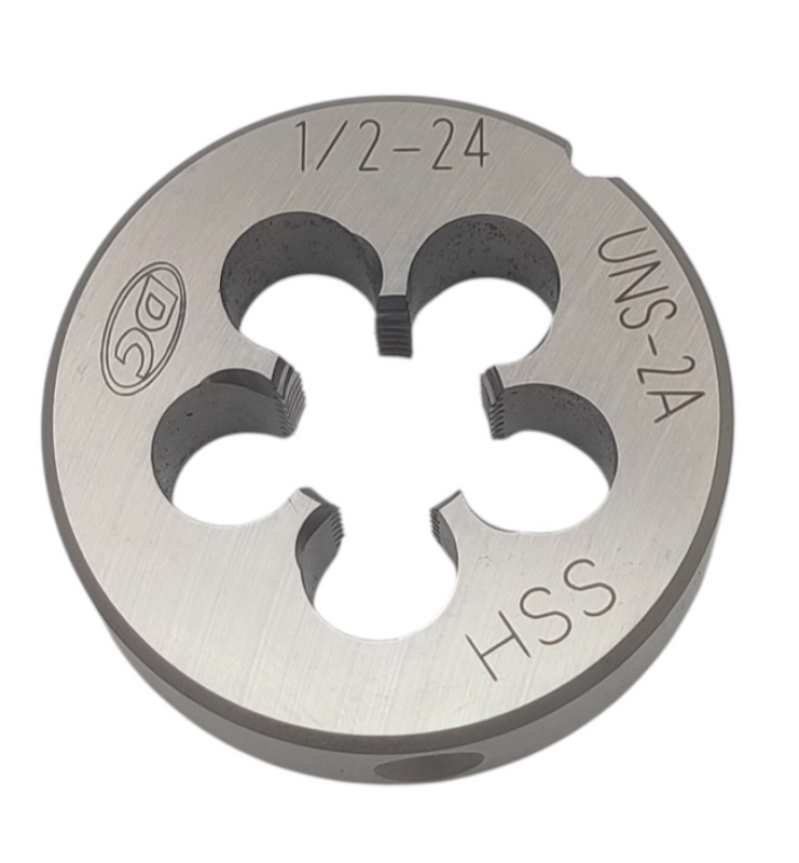 Плашка UNS 1/2" 24 ниток Р6М5 (HSS) N5120 104307 DC Swiss