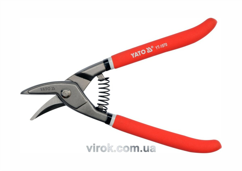 Ножиці по металу YATO : 10", L= 260 мм [6/36]