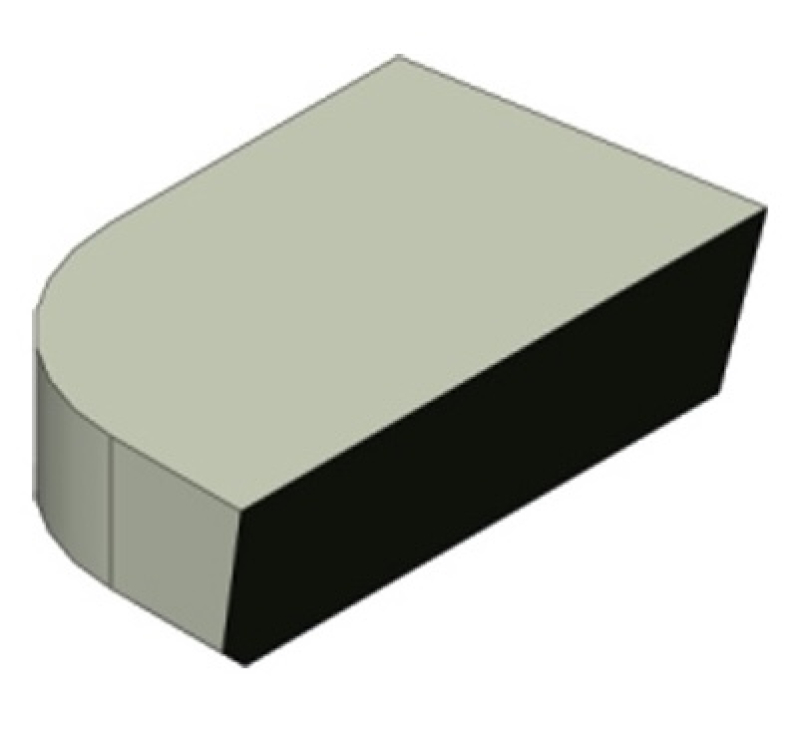 Пластина твердосплавная напайная 07120 Т15К6