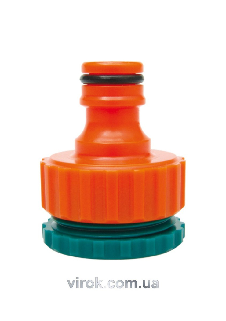 Адаптер зовнішній FLO для крана 3/4"-1" /ABS/ (БЛІСТЕР)