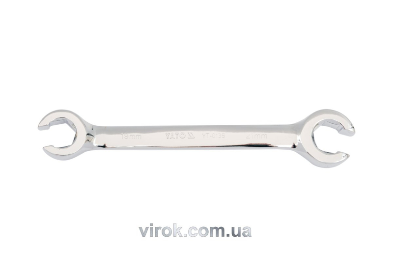Ключ накидний YATO : Відкритий, М= 13х14 мм, L= 175 мм [10/100/200]