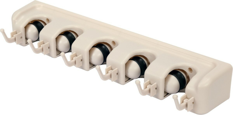 Вішалка для присадибного інвентара FLO, 6 гаків і 5 комірок з діапаз.- 18х 32 мм [40]