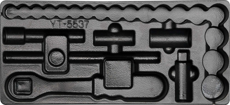 Вклад до інструментальної шафи пустий YATO, для торцевих насадок з інструм. YT-5537