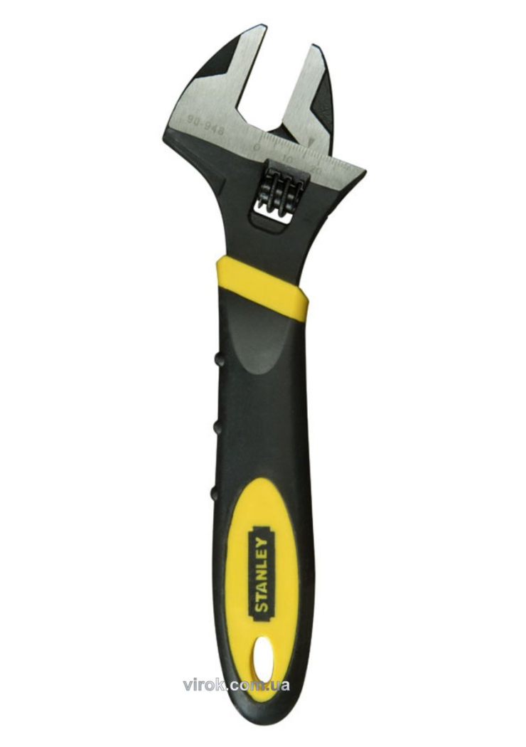 Ключ розвідний STANLEY "MaxSteel" : L= 200 мм, М ≤ 24 мм, гайковий