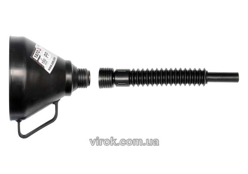 Лійка для оливи YATO : гнучка, Ø= 150 мм [30]