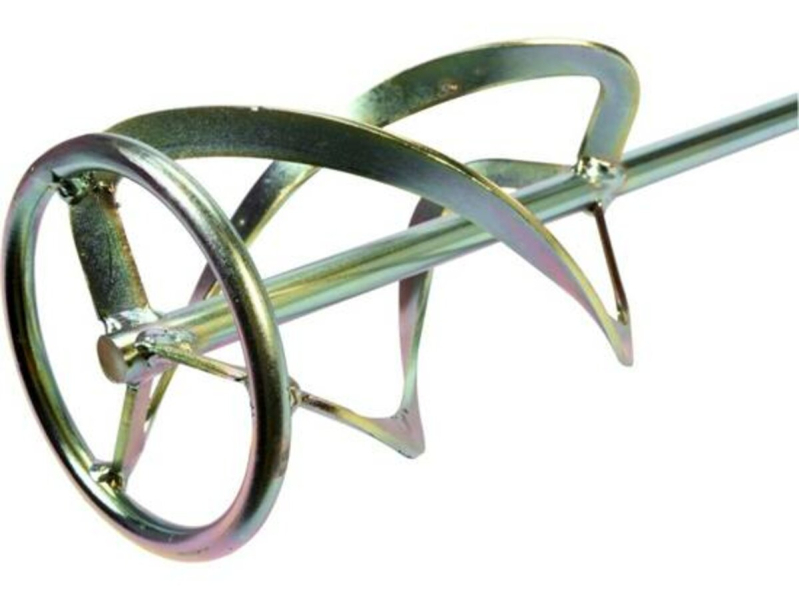 Міксер для буд.сумішей оцинкований YATO: Ø=120 x 600мм, SDS+, 15-25 кг