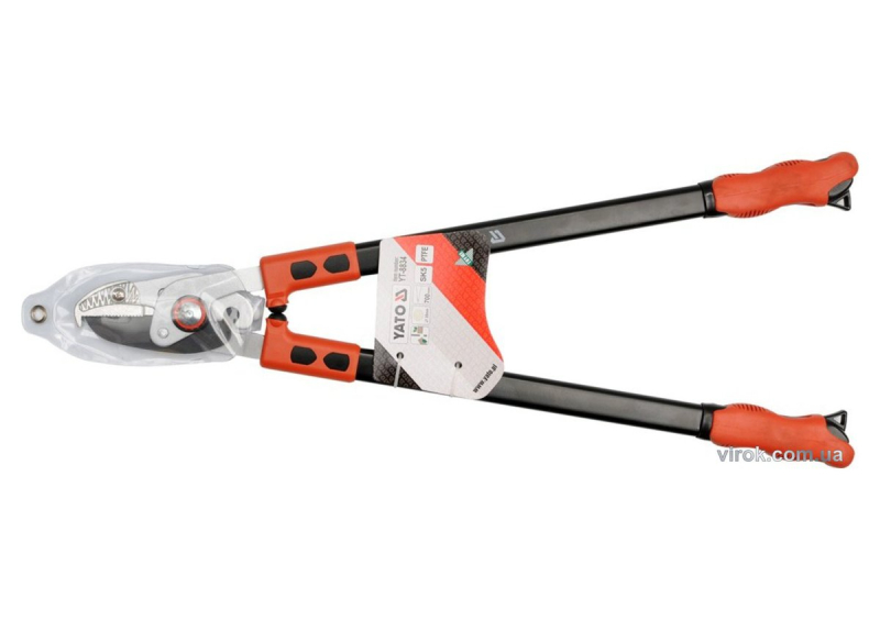 Секатор YATO : Посилені ручки , L= 700 мм, Ø= 35 мм [12]