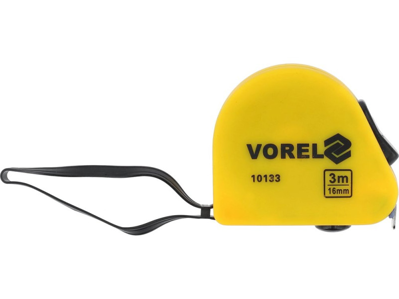 Рулетка вимірювальна VOREL 10133, 3 м × 16 мм, SOFT