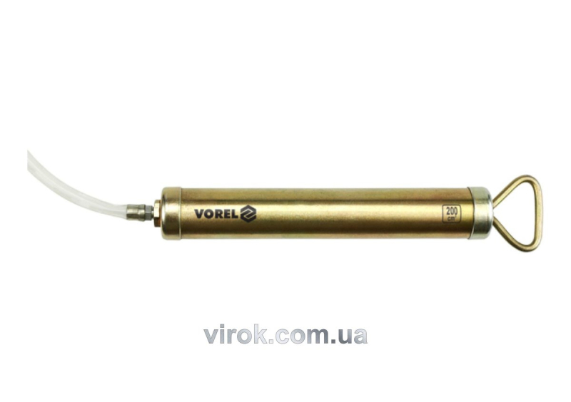 Шприц для відкачування оливи ручний VOREL, 0,2л [10]