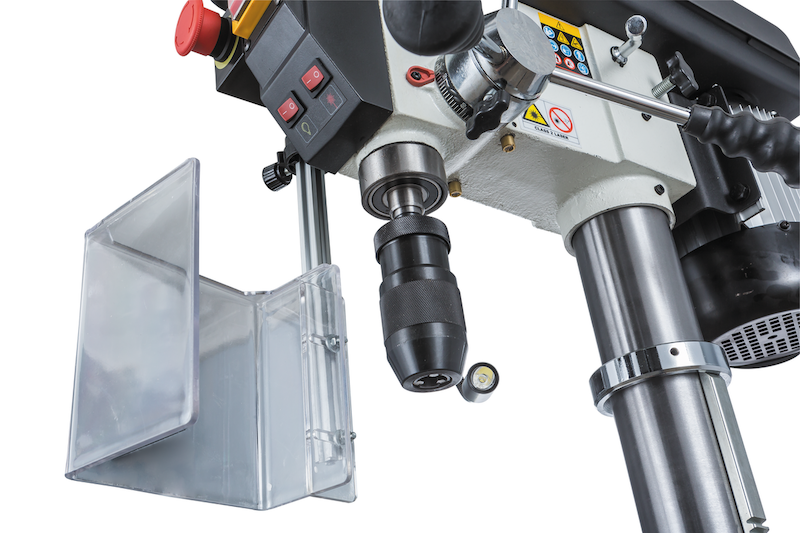 Свердлильний верстат JET JDP-13FM : 230В, 0.7(0.55)кВт. МК-2 Ø≤18 мм. 12 шв. 250 - 2500об.