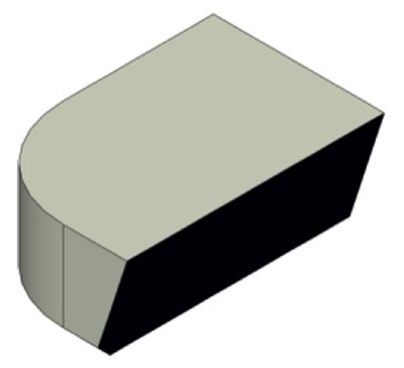 Пластина твердосплавная напайная 10302 Т15К6