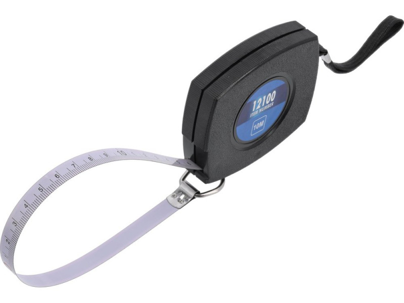 Стрічка мірна сталева 10 м × 10 мм VOREL 12100, корпус PVC