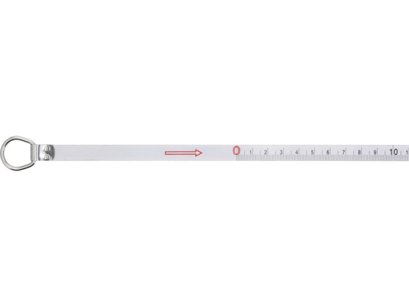 Стрічка мірна сталева 10 м × 10 мм VOREL 12100, корпус PVC