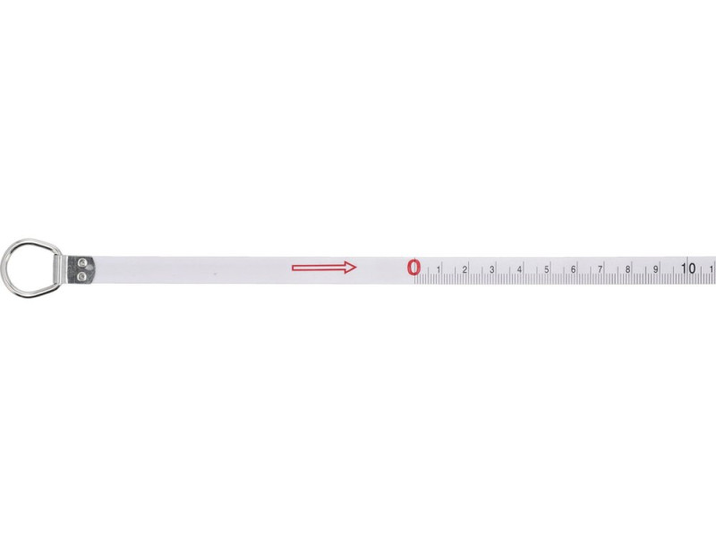 Стрічка мірна сталева 50 м × 10 мм VOREL 12500, корпус PVC