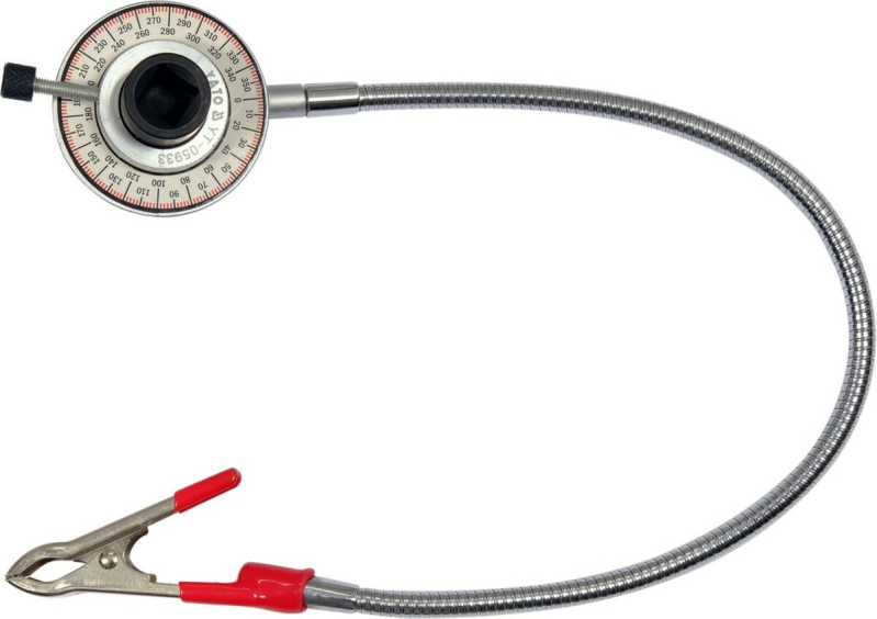 Кутомір для докручування болтів YATO до динамометр ключа з квадр 1/2", шкала 0-360°, тримач-50см