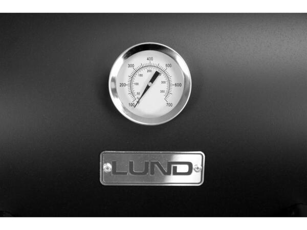 Гриль прямоугольный угольный LUND, 71х34,5см, на 4 ножках (с 2 колесами) с крышкой; 104х66х95/108 см (99908)