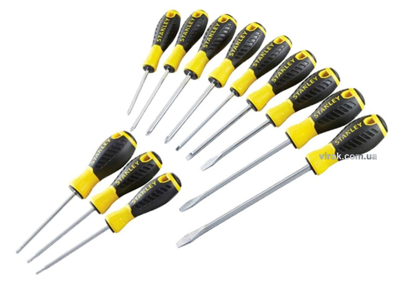 Набір викруток STANLEY "Essential" 12 шт.