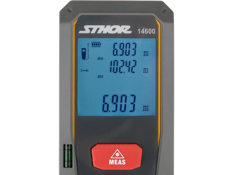 Далекомір лазерний STHOR 14600, 40 м, ±2 мм, 99 замірів