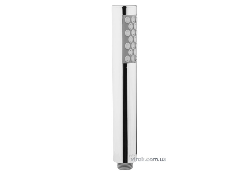 Розприскувач для душа пластиковий ABS хромований FALA; 1 полож. струї 60х 26 мм зі з'єднанням G 1/2