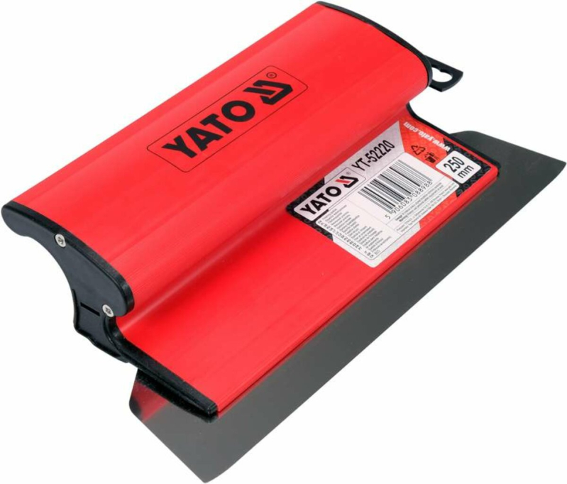 Шпатель для фінішного шпаклювання з ПВХ ручкою YATO, 250 мм, зі змінним лезом [2]