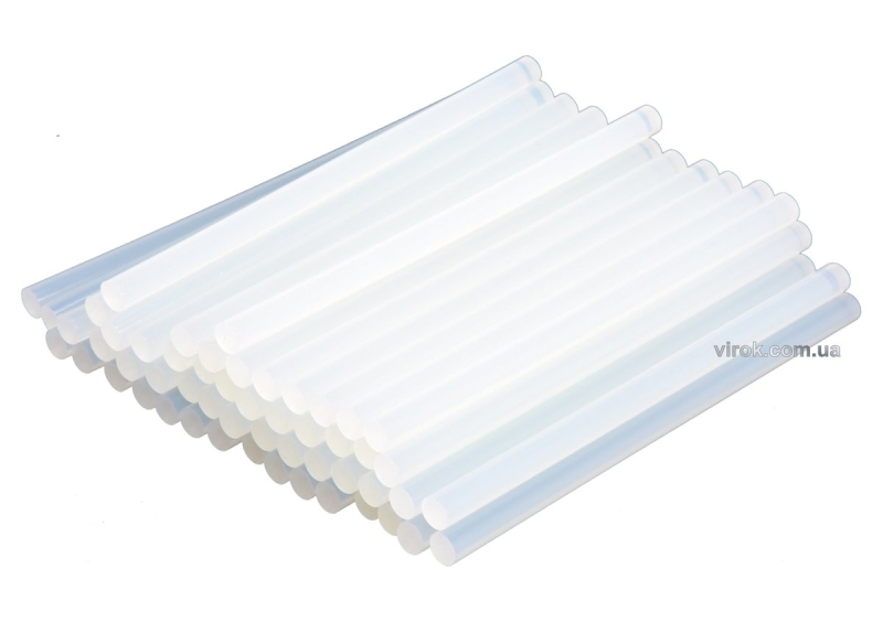 Стержні клейові YATO Ø=11,2 х 200 мм, прозорі. уп. 50 шт. (1 кг) [20]