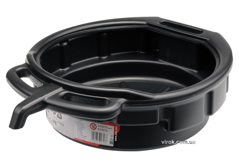 Посудина для зливу оливи та інших після експлуат. рідин YATO, V= 10 л