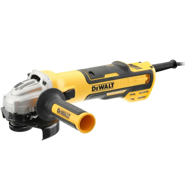 Шлифмашина угловая сетевая DeWalt: P=1700 Вт, 10500 об/мин, диск Ø=125 мм