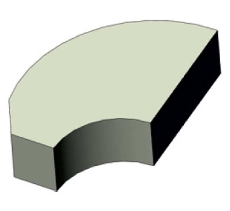 Пластина твердосплавна напайна 18090 Т15К6