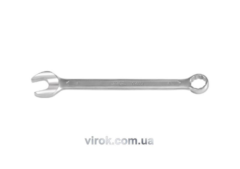Ключ ріжково накидний YATO : CrV, М= 8 мм, L= 130 мм [10/180/360]