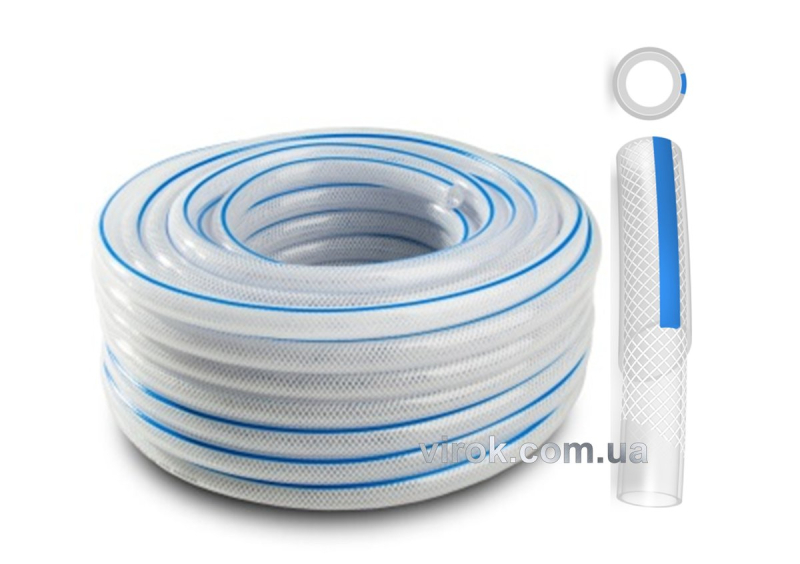 Шланг ПХВ пневматич. признач. з роб. тиск. 2 МПа, Ø=12,5 мм, t=2,7 мм, l= 50 м