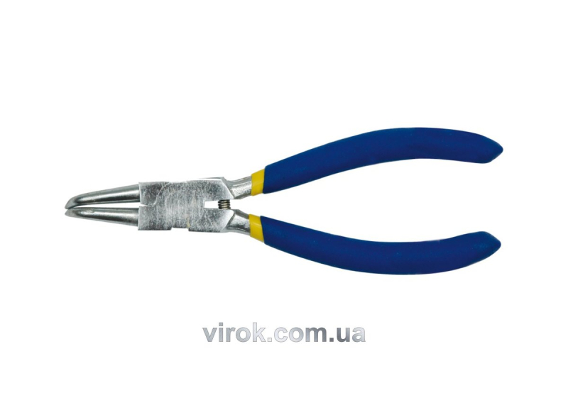 Знімач стопорних кілець VOREL вигнутий, L= 180 мм (Зжим) [6/60] [6/60]