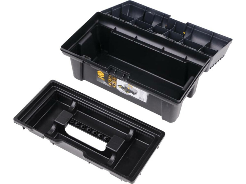 Ящик пластиковий для інструменту VOREL 16", 415x 226x 200 мм