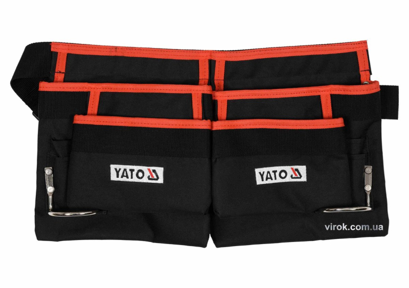Пояс з 4 кишенями для інструментів і 2 петлями для молотків YATO